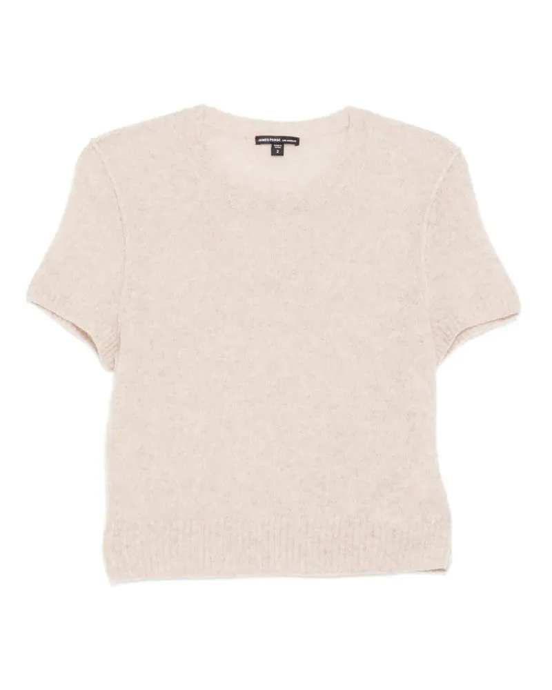 James Perse Strukturiertes Oberteil - Nude Nude