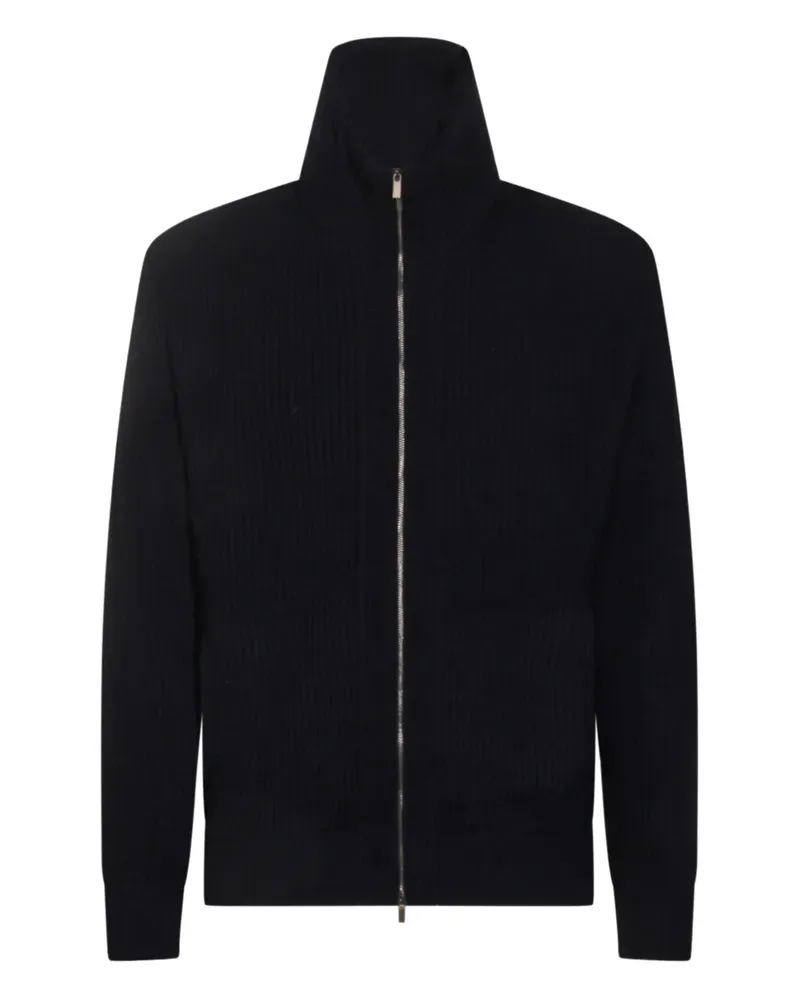 Altea zip-up wool sweater - Schwarz Schwarz