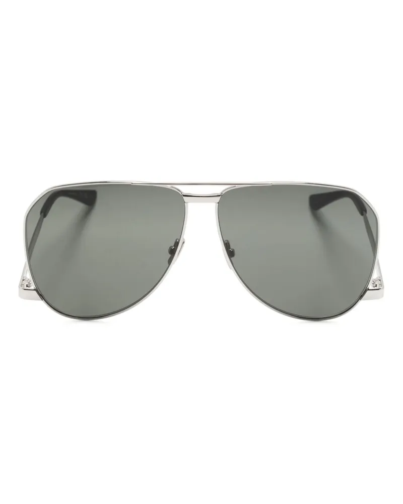 Saint Laurent SL 690 Pilotenbrille - Silber Silber