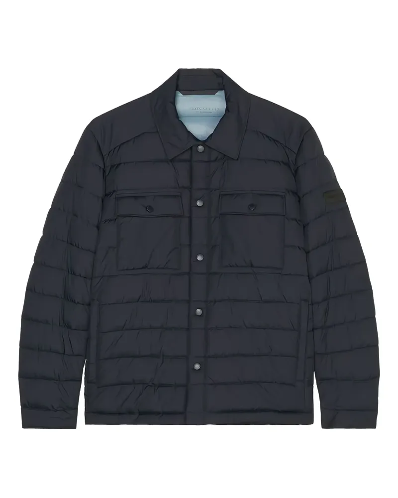 Marc O'Polo Steppjacke mit Klappentasche - Blau Blau