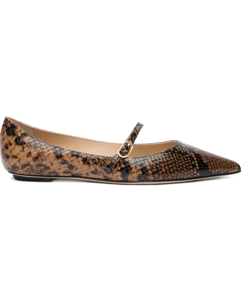 Stuart Weitzman Emilia ballet flats - Braun Braun