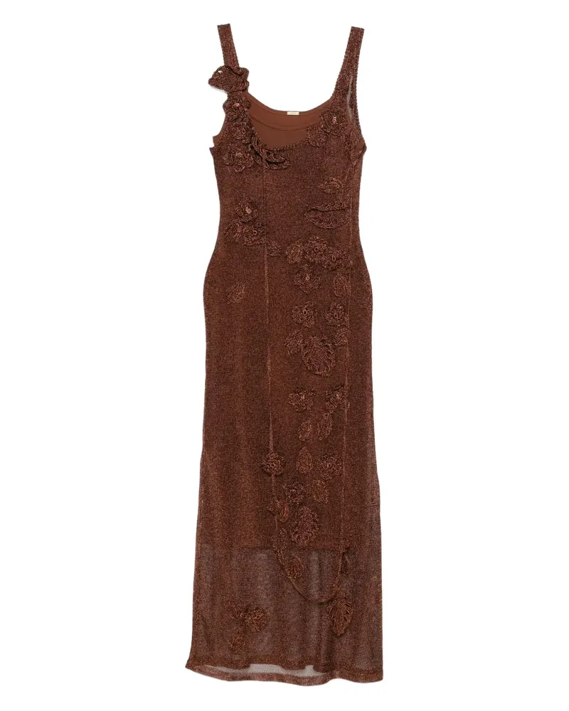 Cult Gaia Gestricktes Pemma Maxikleid - Braun Braun