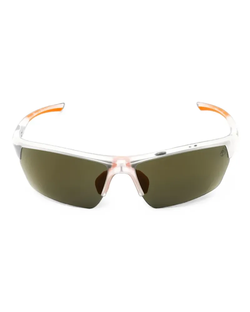 Timberland TB9294 gewickelte Sonnenbrille - Weiß Weiß