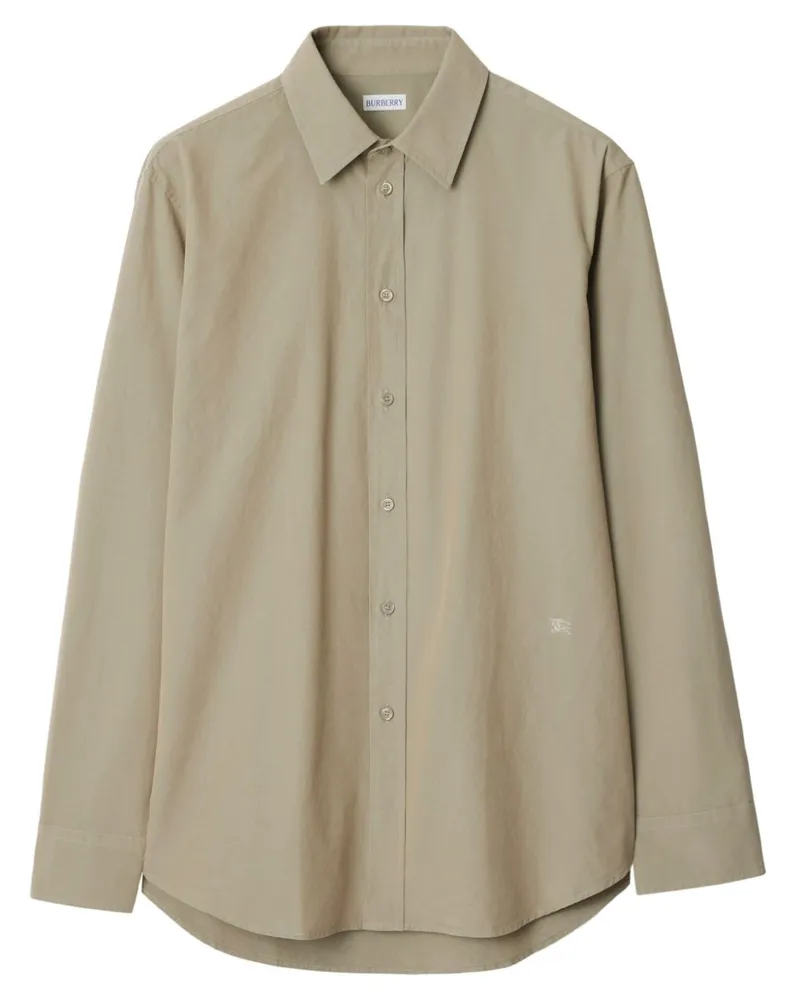 Burberry Hemd mit EKD-Stickerei - Nude Nude