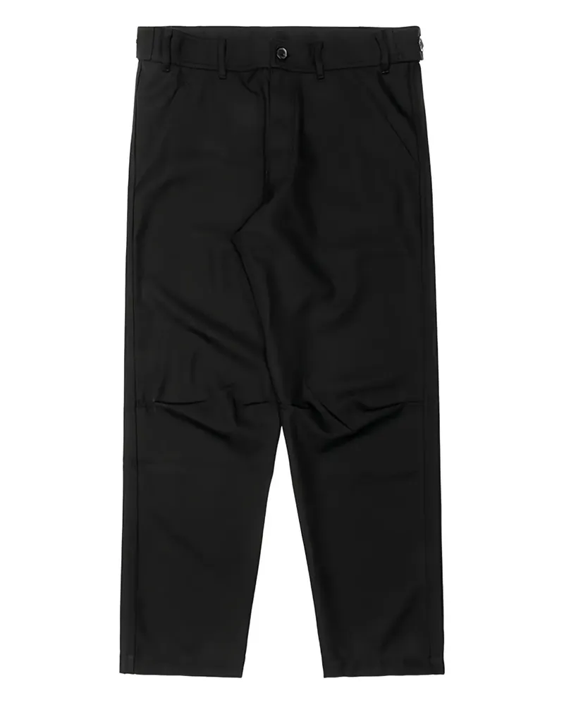 Comme des Garçons Hose mit Knöpfen - Schwarz Schwarz