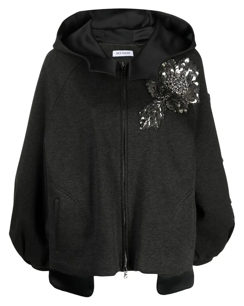 Dice Kayek Jacke mit Puffärmeln - Schwarz Schwarz