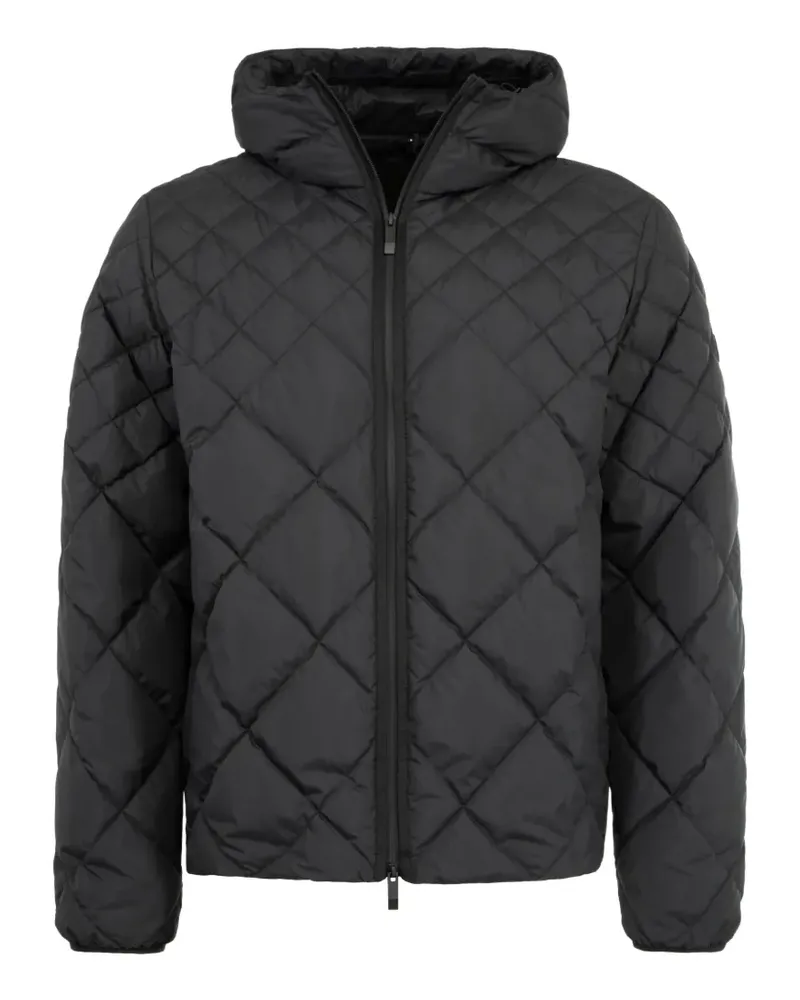 Moncler Merak hooded quilted jacket - Schwarz Schwarz