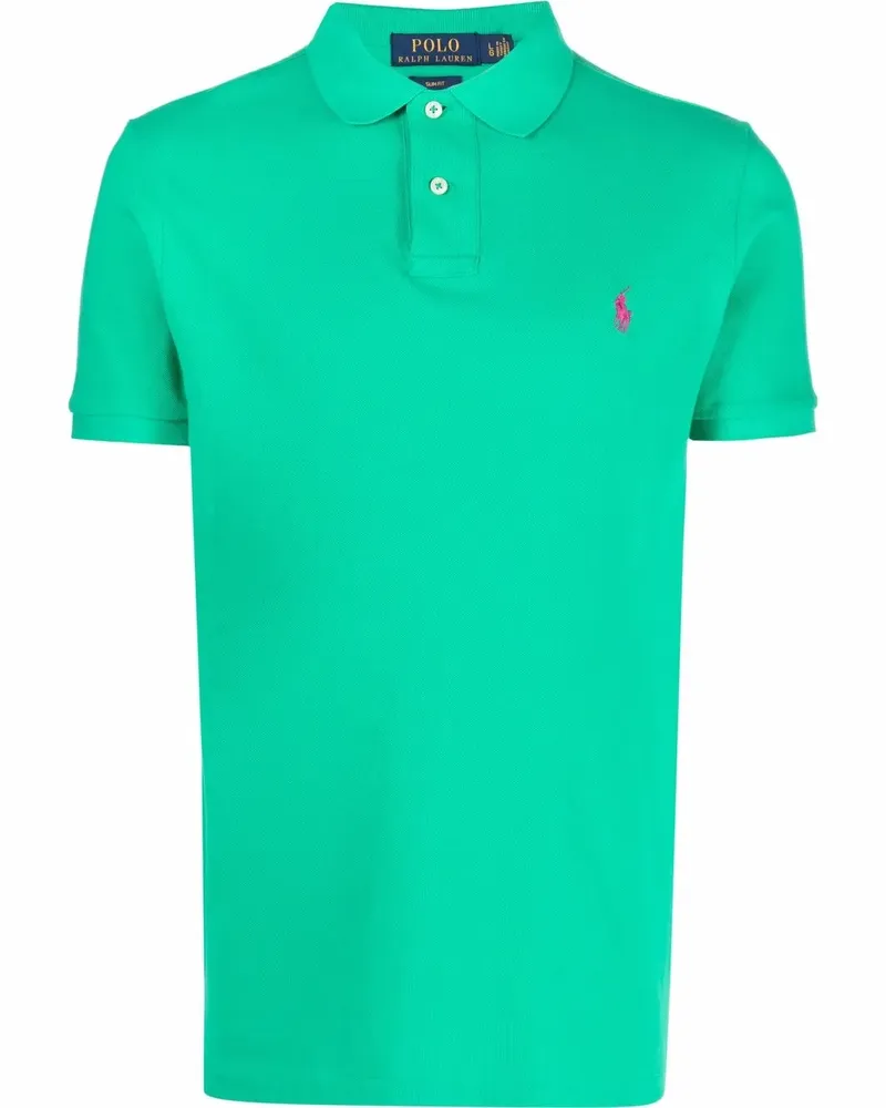 Ralph Lauren Poloshirt mit Polo Pony-Stickerei - Grün Grün