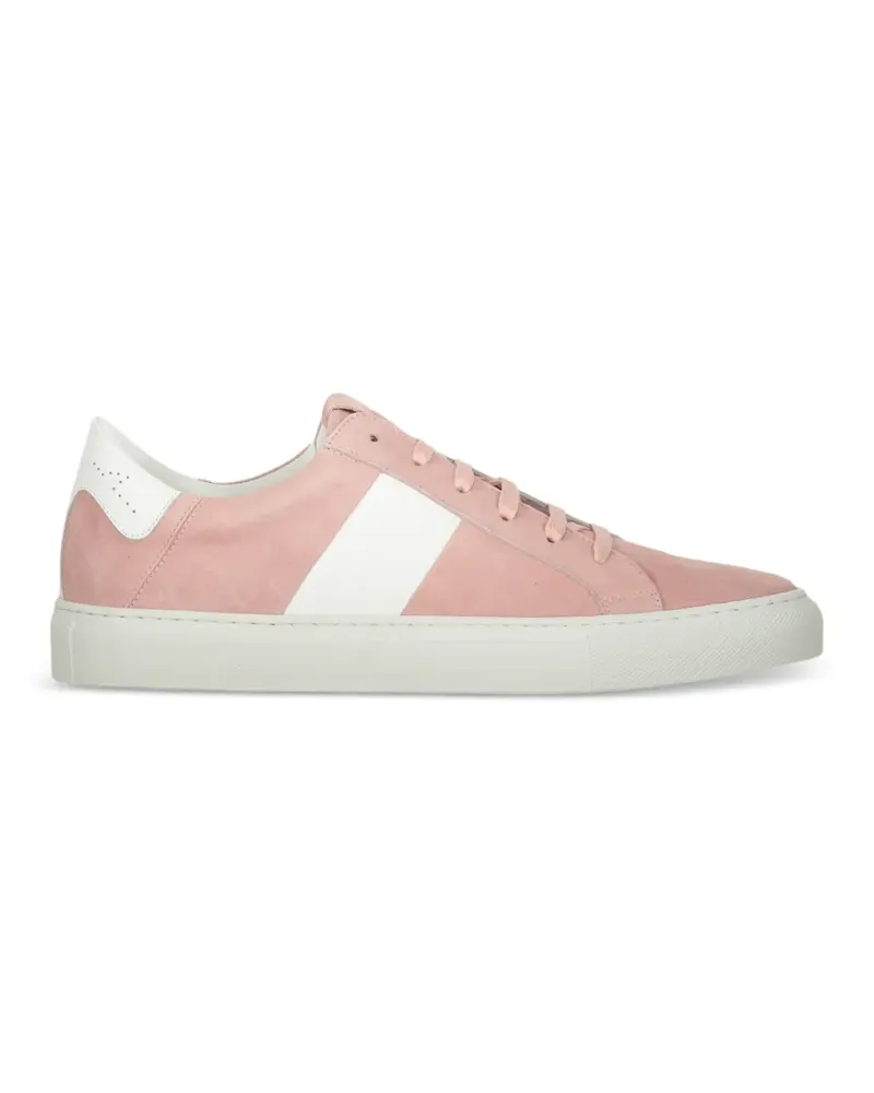 Paul & Shark Gestreifte Sneakers - Rosa Rosa