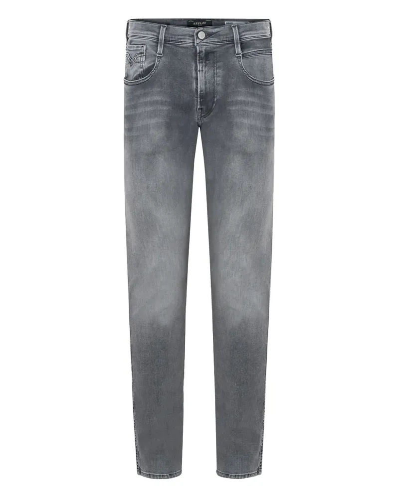Replay Ausgeblichene Jeans - Grau Grau