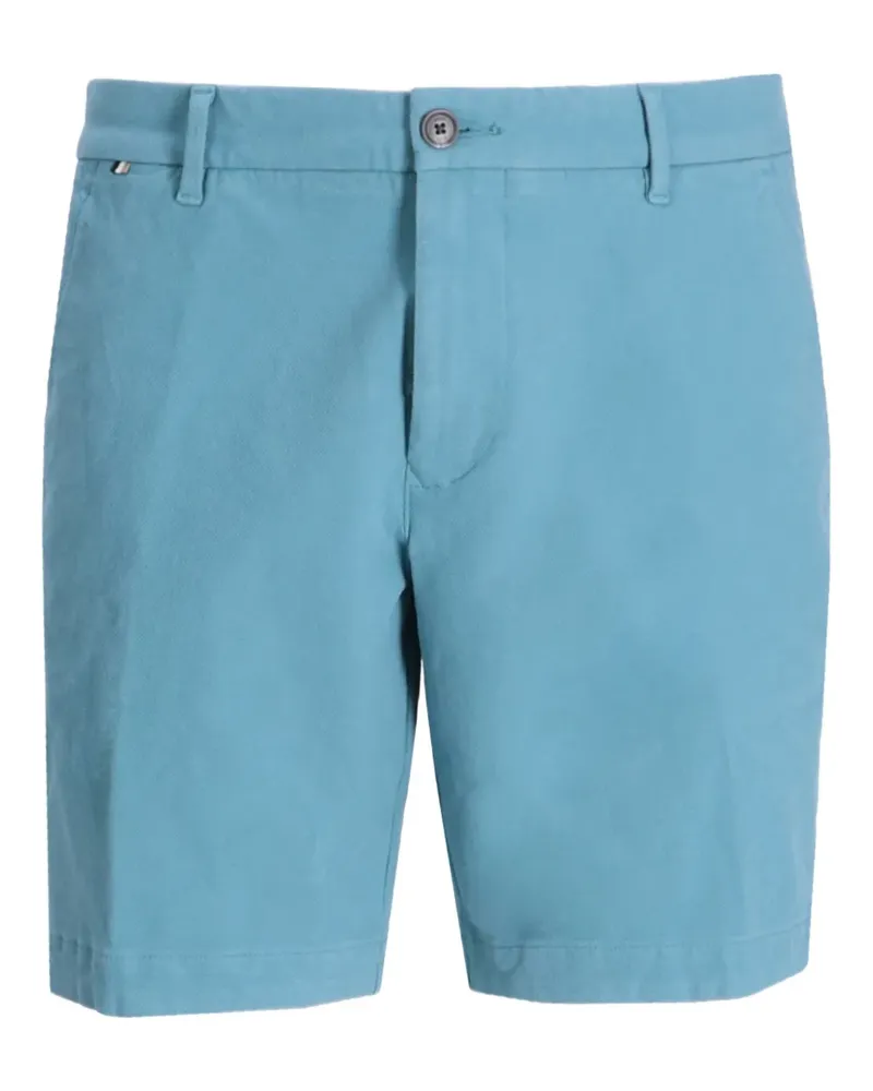 HUGO BOSS Shorts aus Baumwoll-Twill - Blau Blau