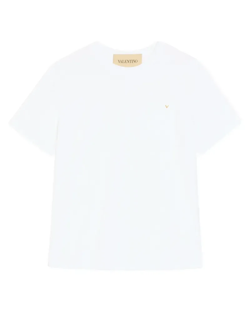 Valentino Garavani Valentino T-Shirt mit VGold - Weiß Weiß