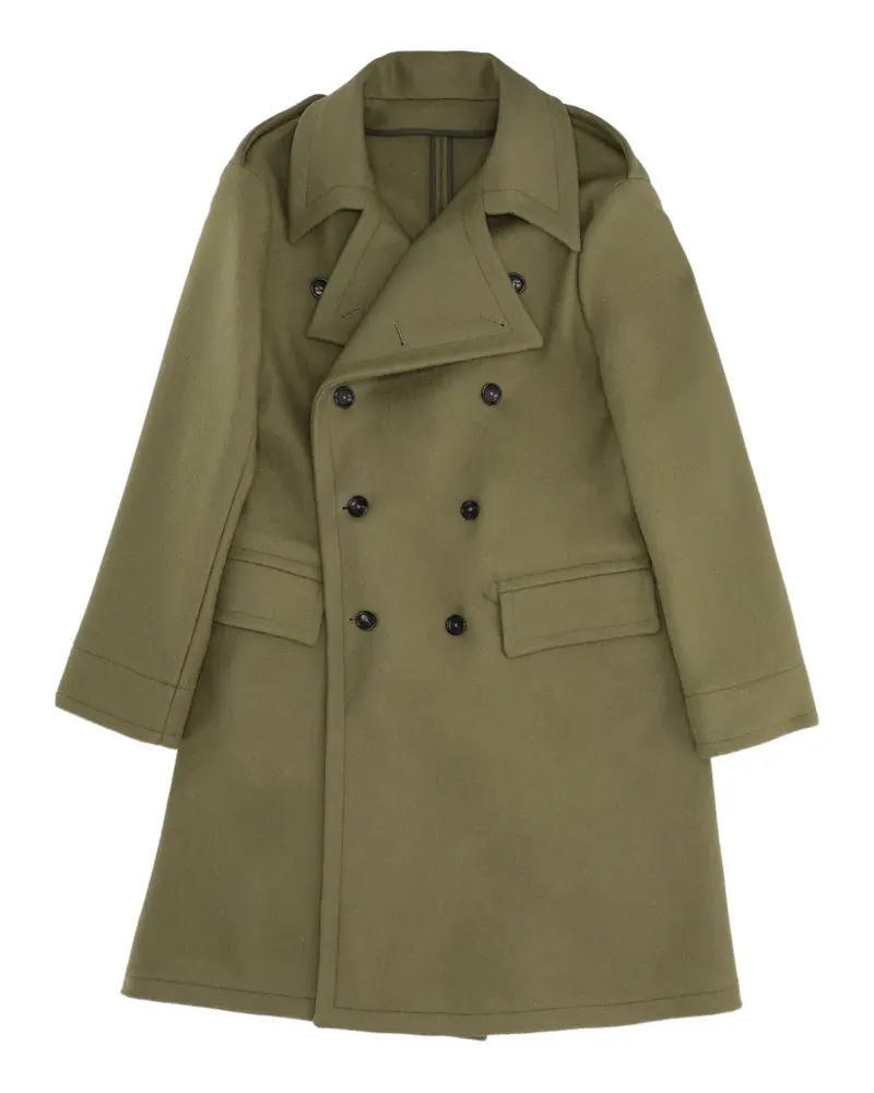 Fortela Winston double-breasted coat - Grün Grün
