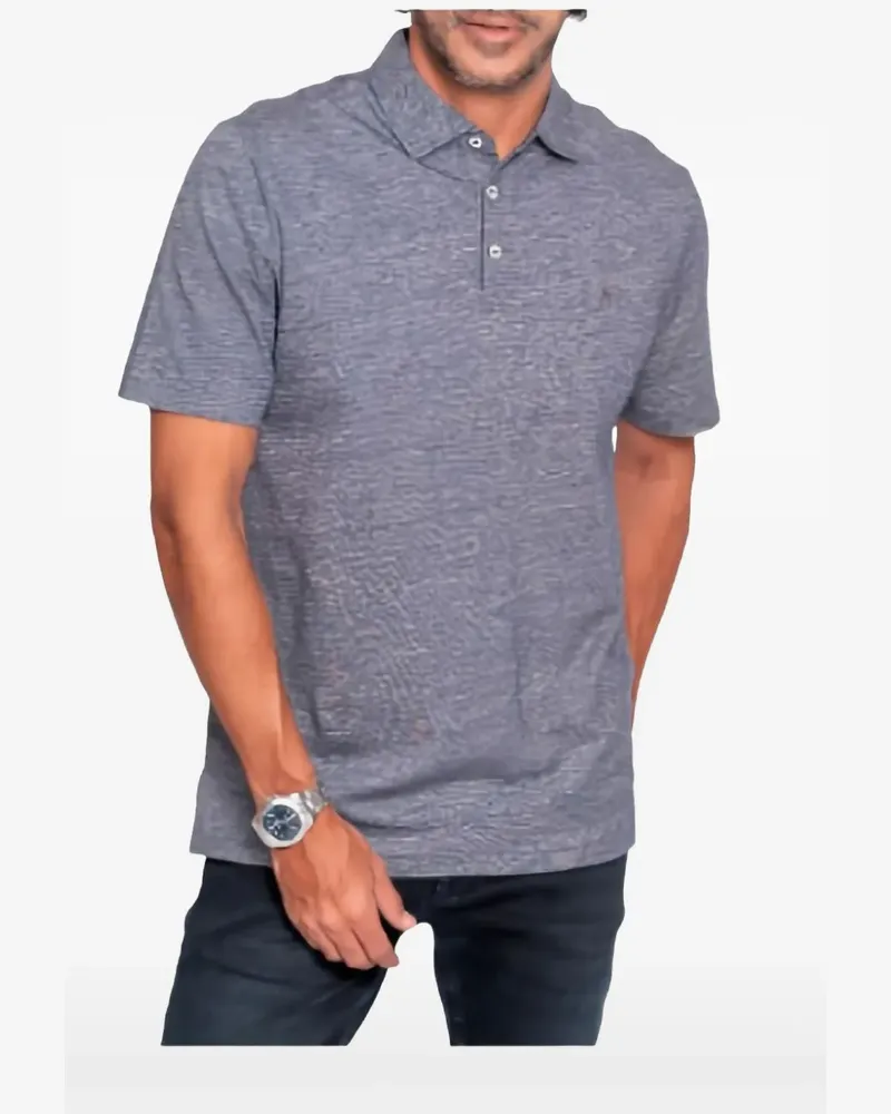 Ralph Lauren Poloshirt aus Baumwollgemisch - Blau Blau