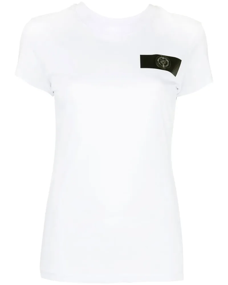 Philipp Plein T-Shirt mit Logo-Print - Weiß Weiß