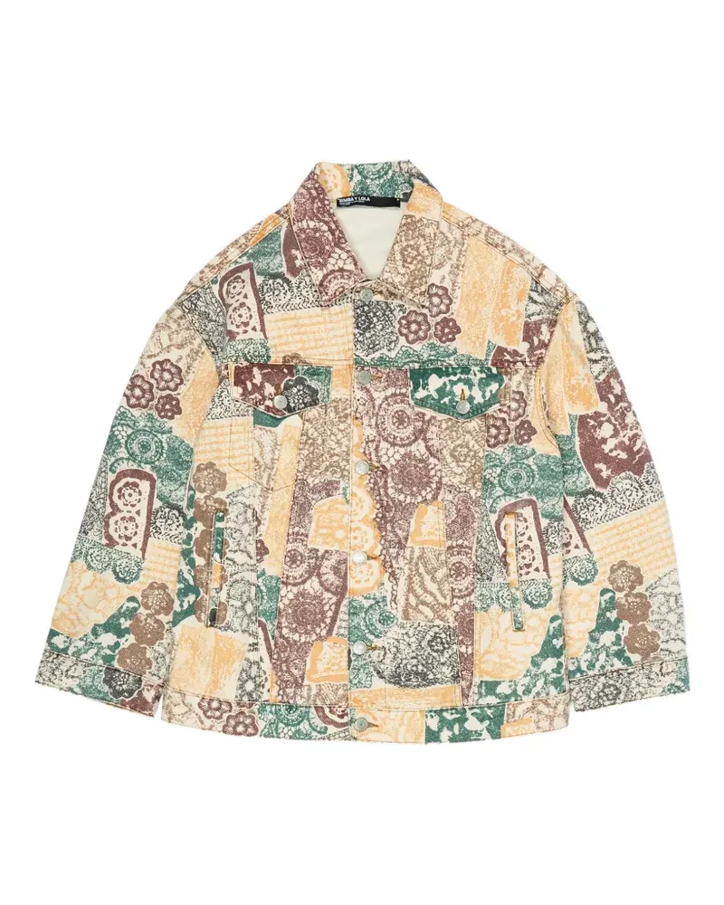 BIMBA Y LOLA Jacke mit Print - Nude Nude