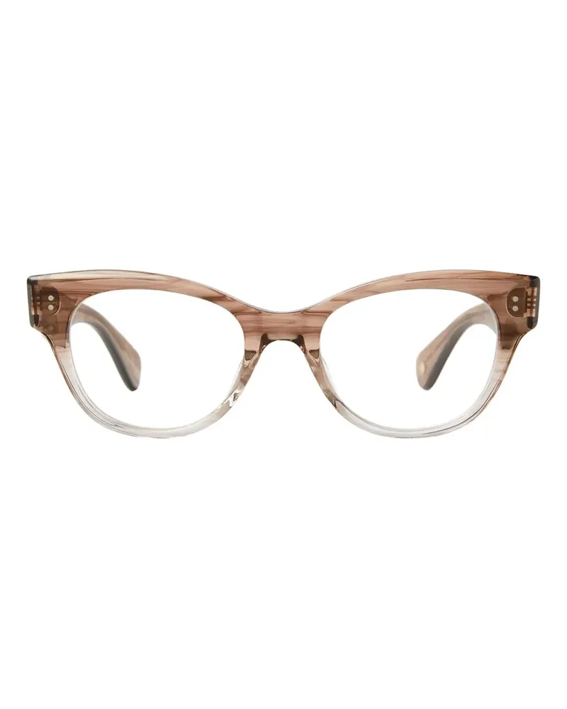 Garrett Leight Octavia Cat-Eye-Brille - Nude Nude