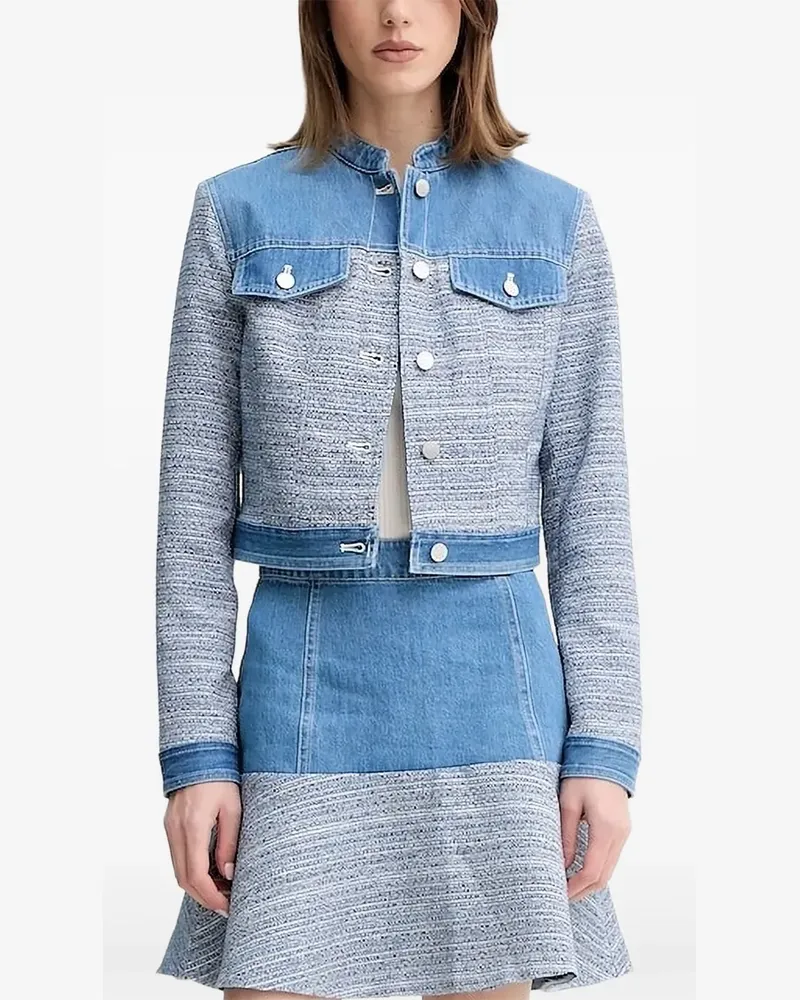 Guess Jacke mit Einsätzen - Blau Blau