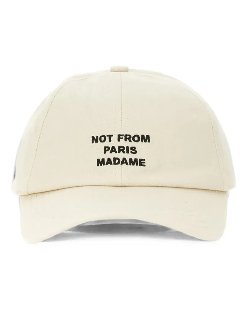 Drôle de Monsieur Casquette Baseballkappe mit Stickerei - Nude Nude