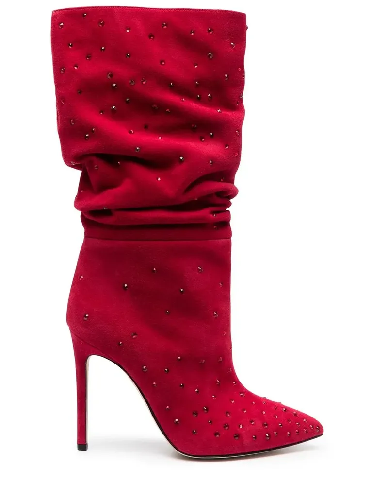 Paris Texas Holly Stiefel 110mm - Rot Rot