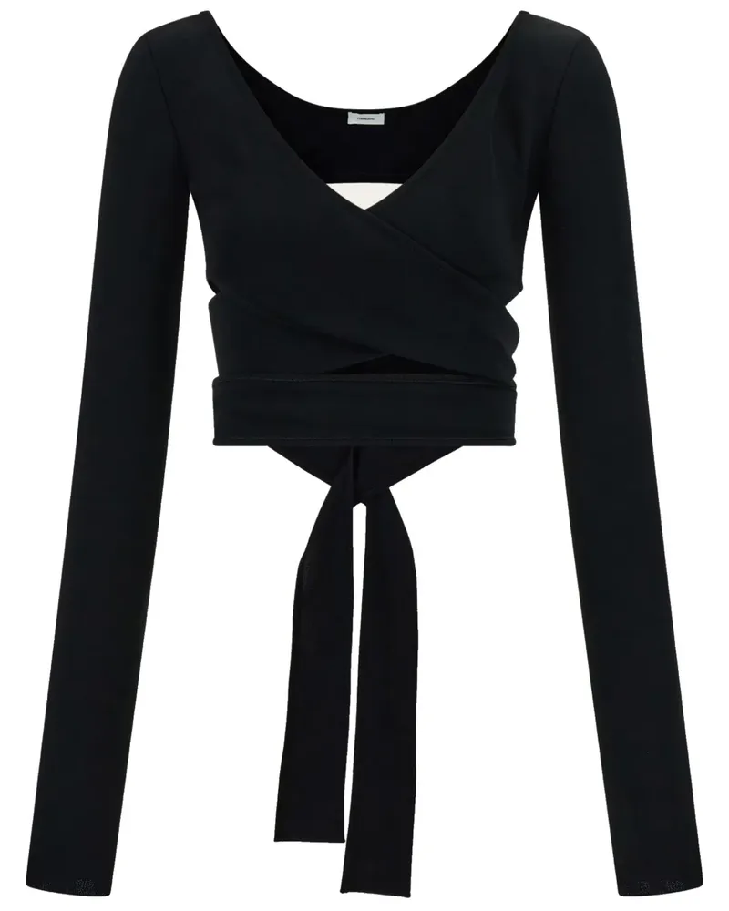 Ferragamo Cache-Coeur Pullover - Schwarz Schwarz