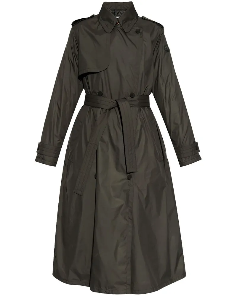 Moncler Barbetane Trenchcoat - Schwarz Schwarz