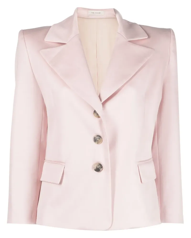 THE MANNEI Einreihiger Blazer - Rosa Rosa