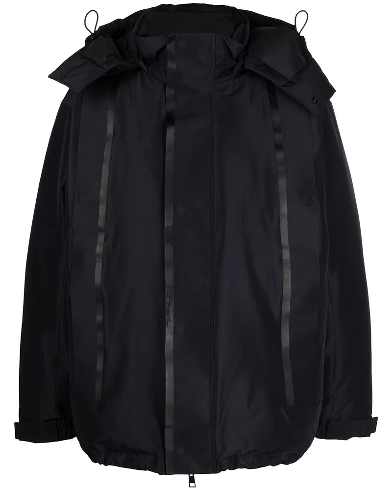 3.1 phillip lim Gefütterter The Journey Mantel - Schwarz Schwarz