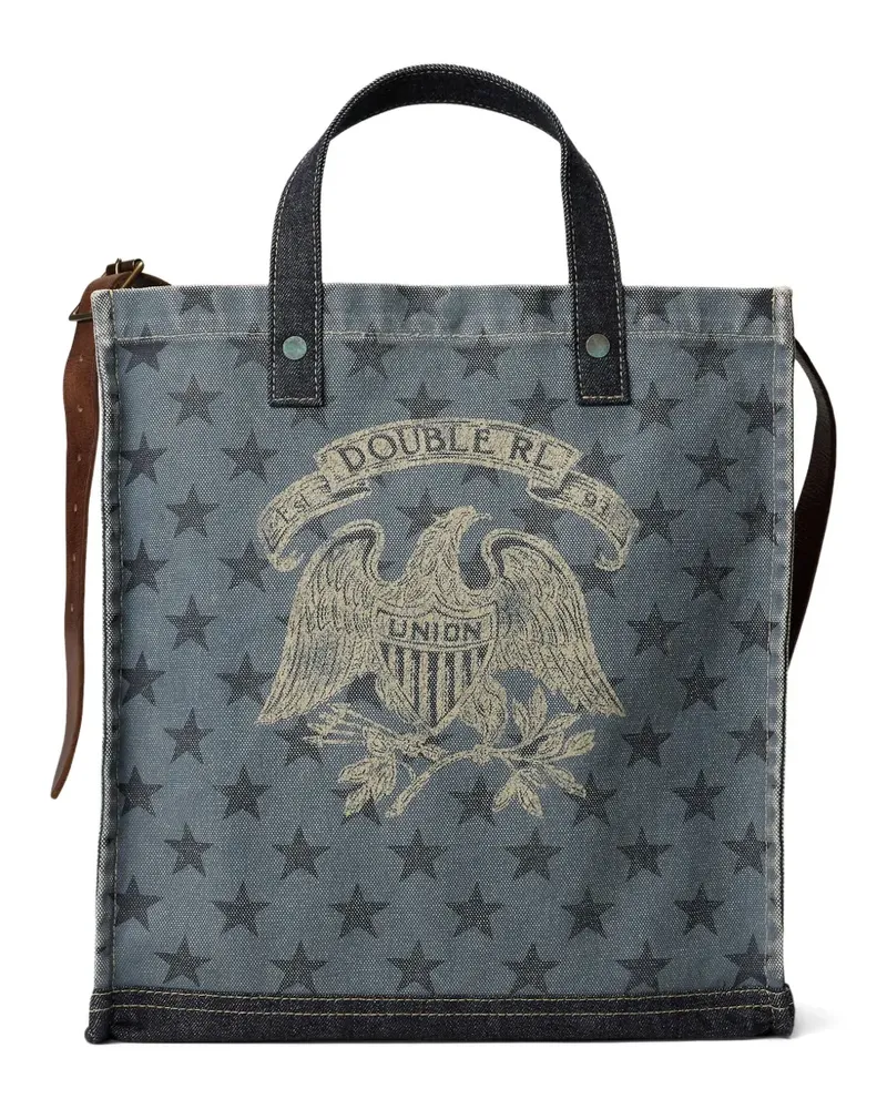 Ralph Lauren Mittelgroße Carpenter Tote Bag - Blau Blau