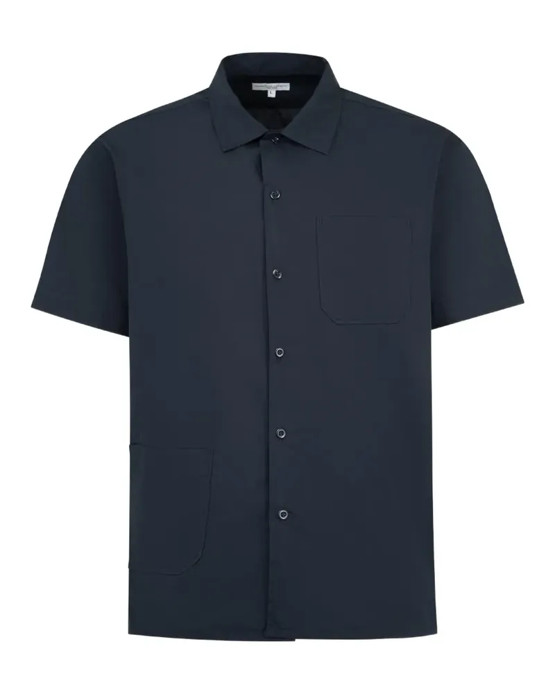 Engineered Garments Camp short-sleeve shirt - Blau Blau