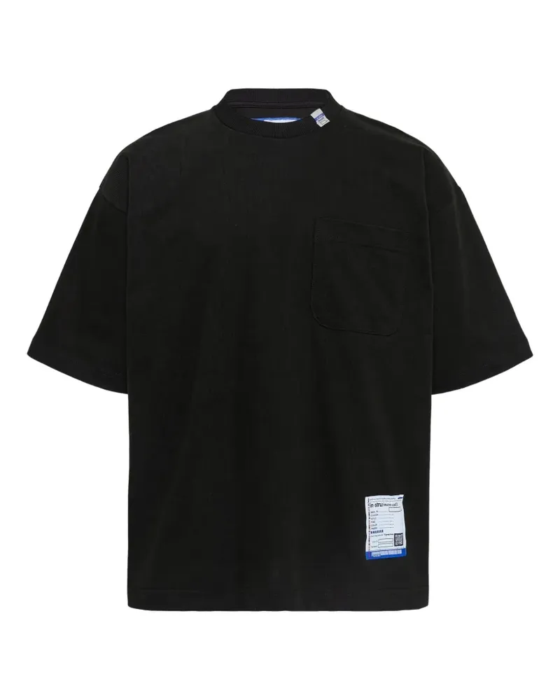 MIHARAYASUHIRO pocket T-shirt - Schwarz Schwarz