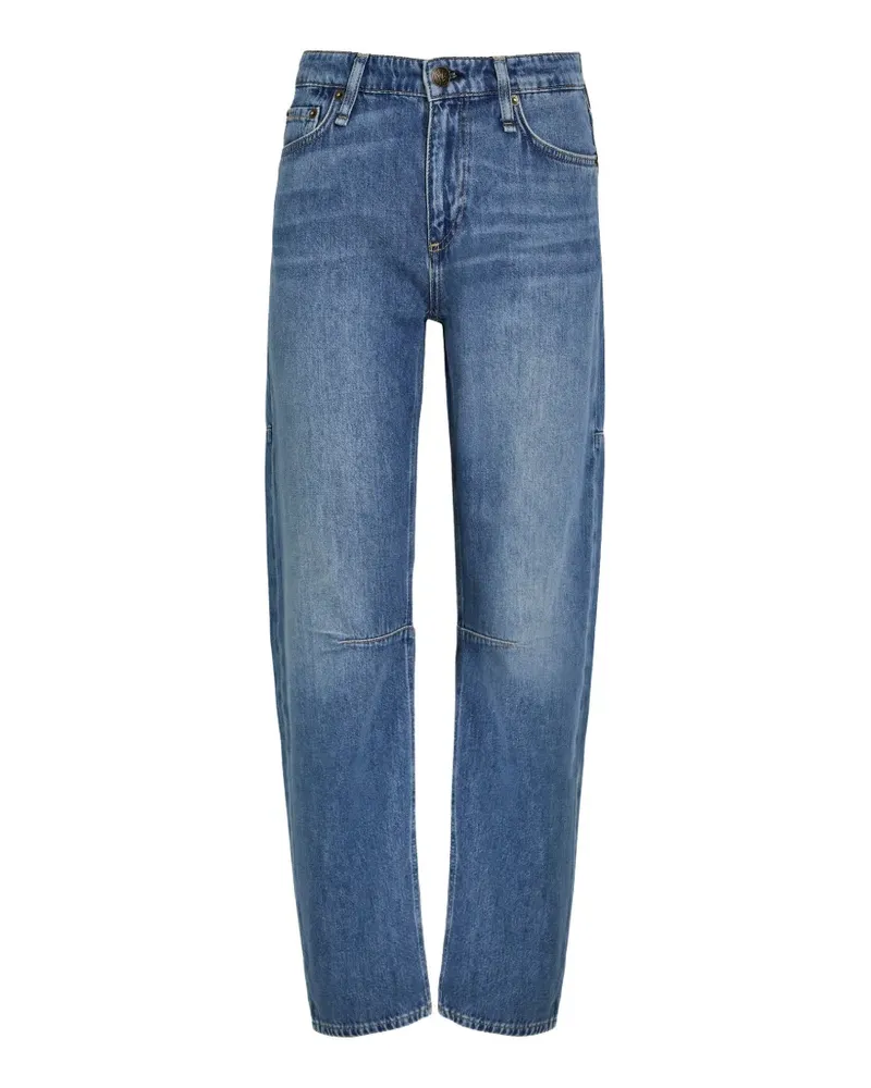 Rag & Bone Jeans mit Nahtdetail und Knopfverschluss - Blau Blau