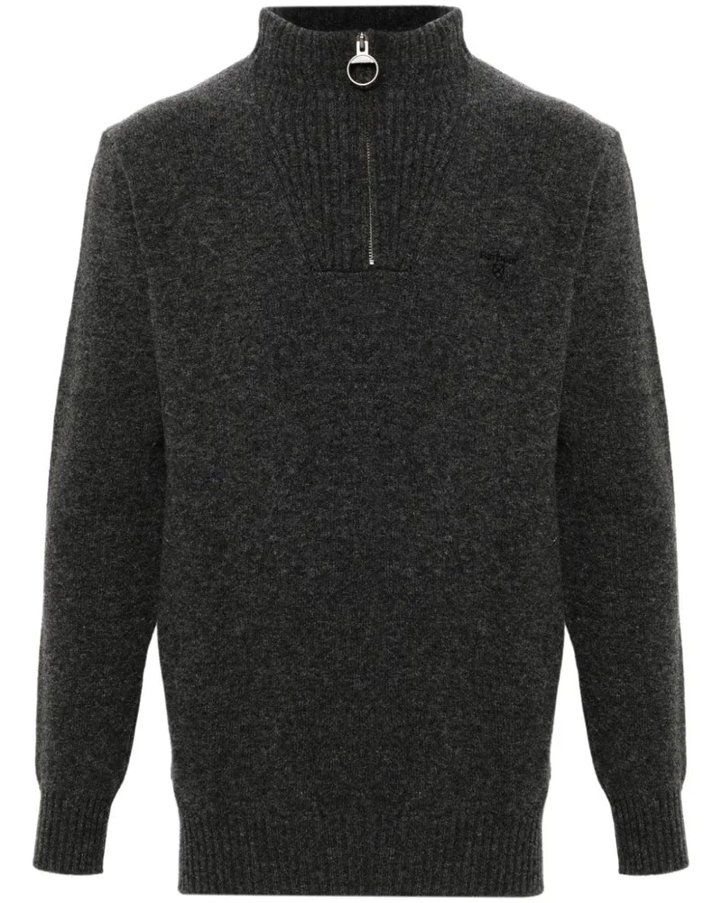 Barbour Essential Pullover - Grau Grau