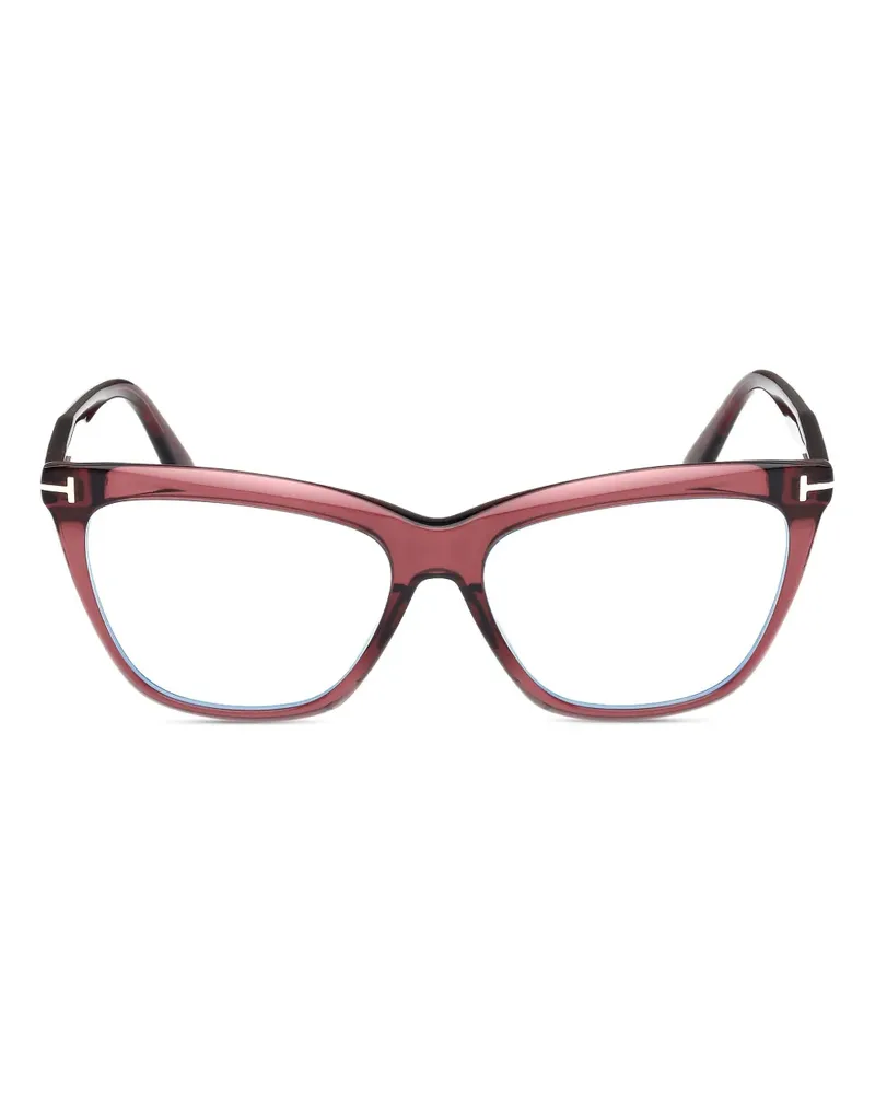 Tom Ford Brille mit Cat-Eye-Gestell - Rosa Rosa