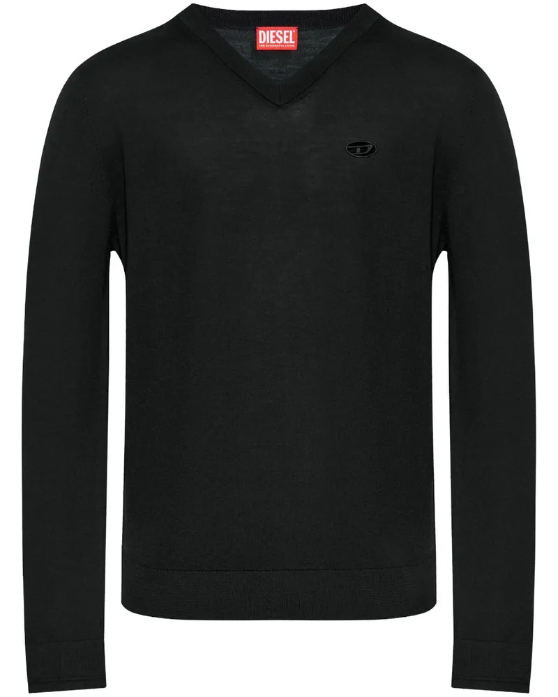 Diesel K-Verim Pullover - Schwarz Schwarz