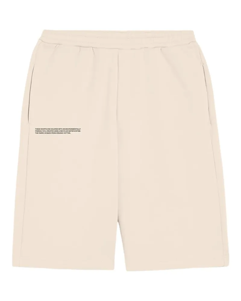 PANGAIA 365 cotton shorts - Nude Nude