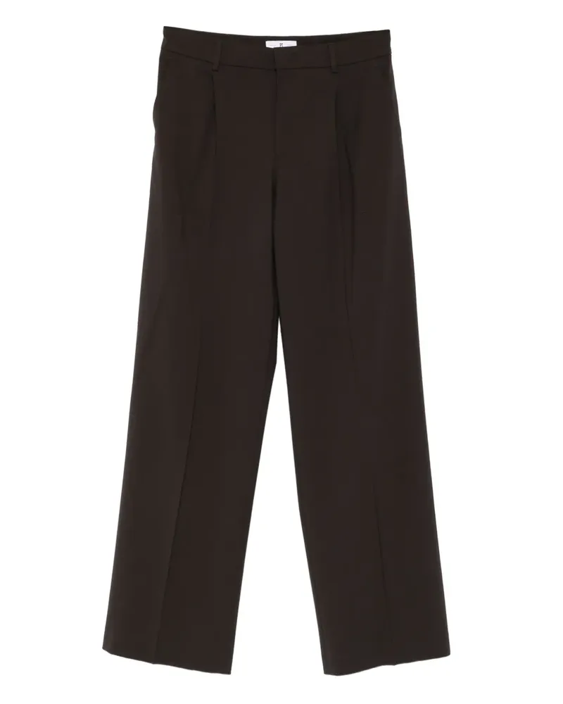 PT TORINO pleated trousers - Schwarz Schwarz