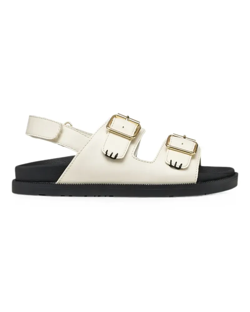 Geox buckle-fastening slingback sandals - Nude Nude
