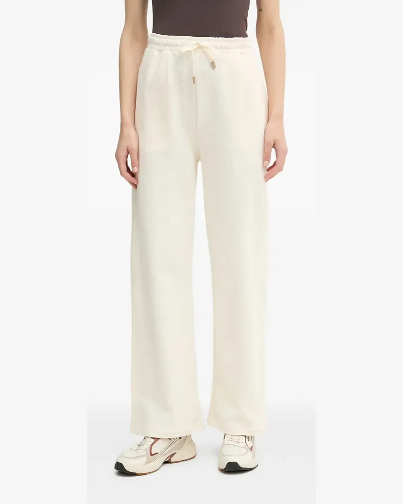 Benetton drawstring wide-leg trousers - Nude Nude