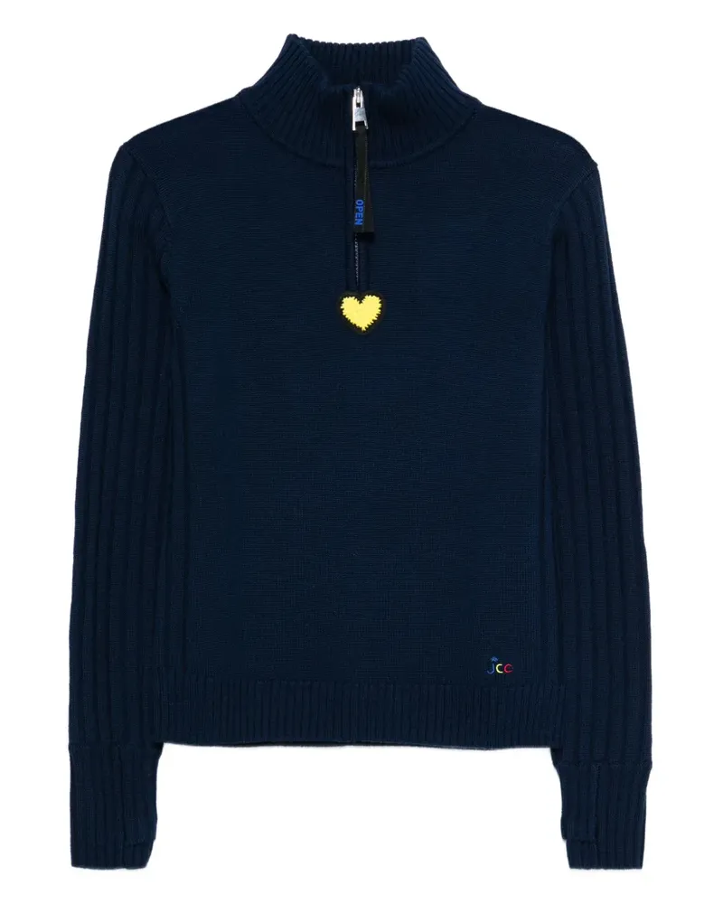 Rossignol x JCC Merib Pullover mit kurzem Reißverschluss - Blau Blau
