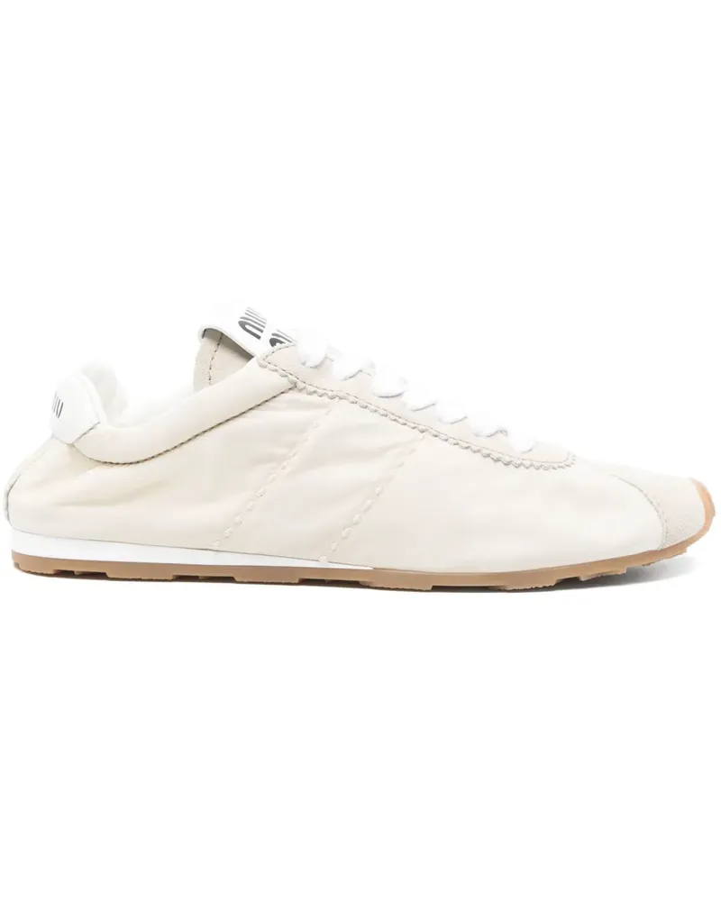 Miu Miu Plume Sneakers - Nude Nude