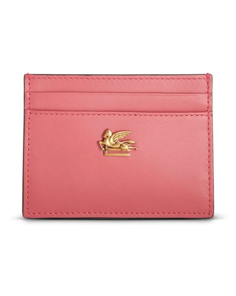 Etro Pegaso Kartenetui - Rosa Rosa