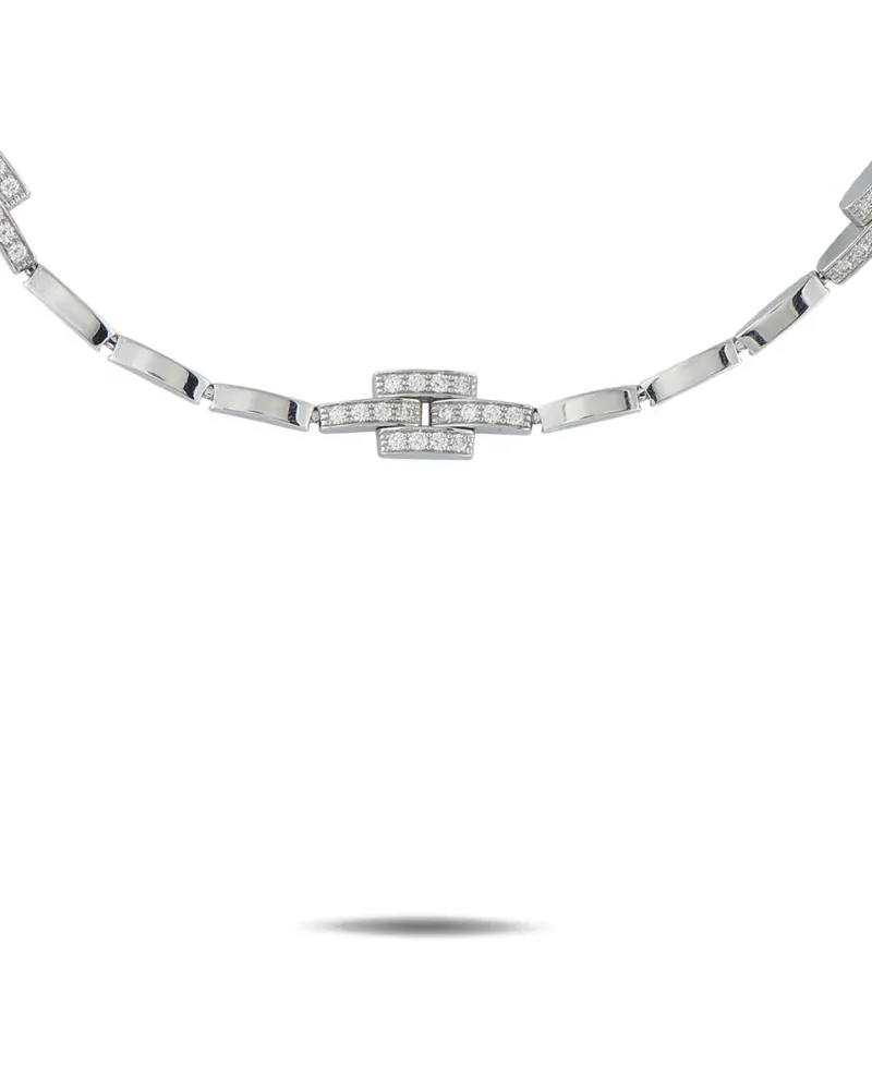 Cartier Maillon Panthere diamond necklace - Silber Silber