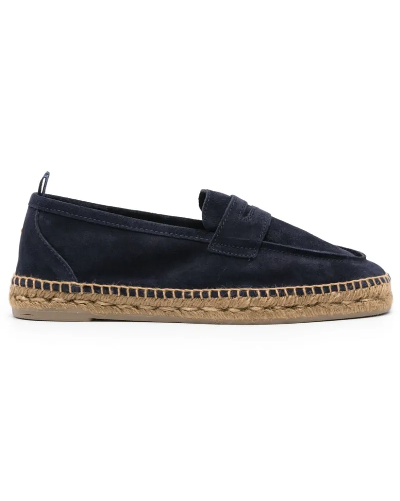 Castañer Espadrilles aus Wildleder - Blau Blau