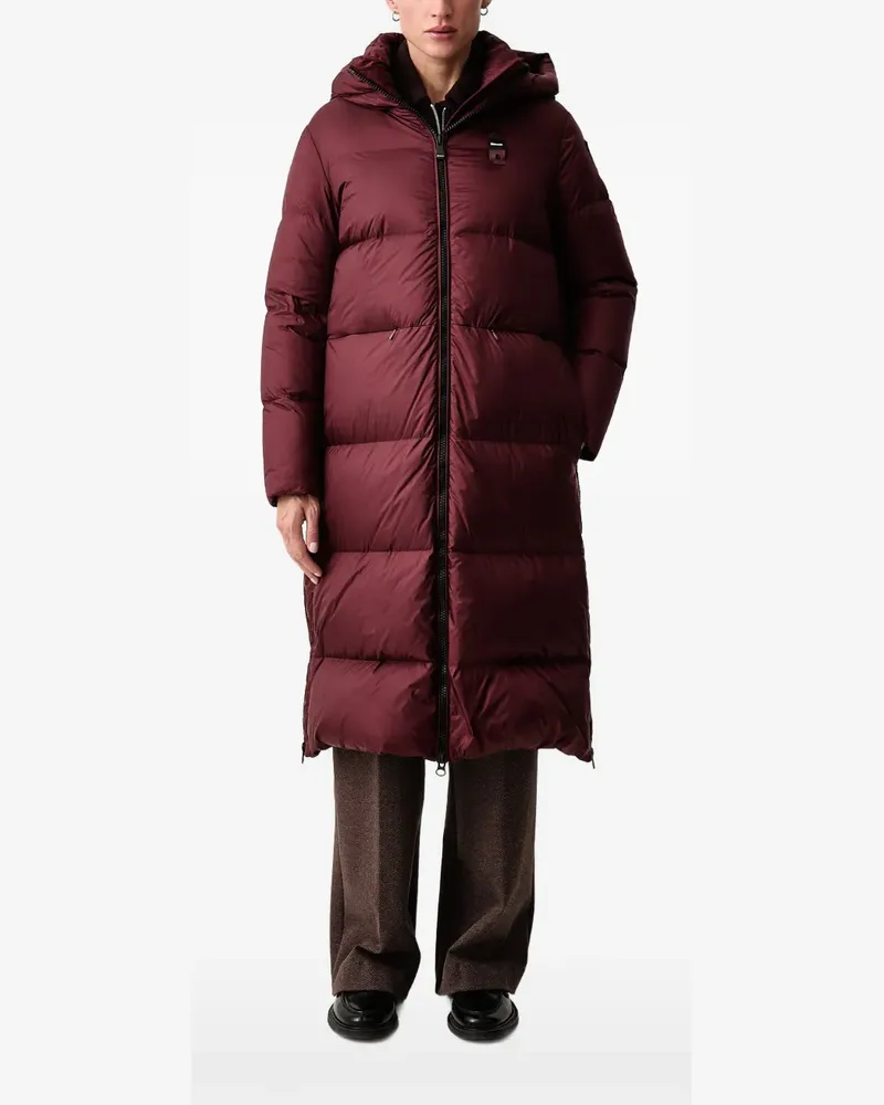 Blauer Celia quilted hooded coat - Rot Rot