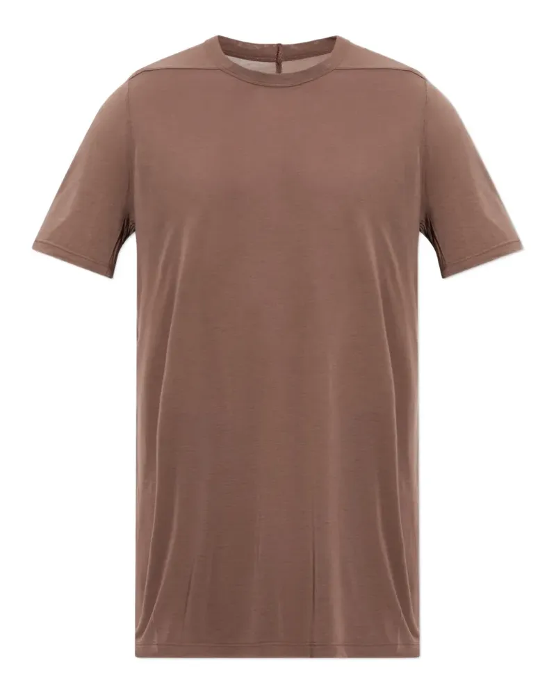Rick Owens T-Shirt mit Rundhalsausschnitt - Braun Braun