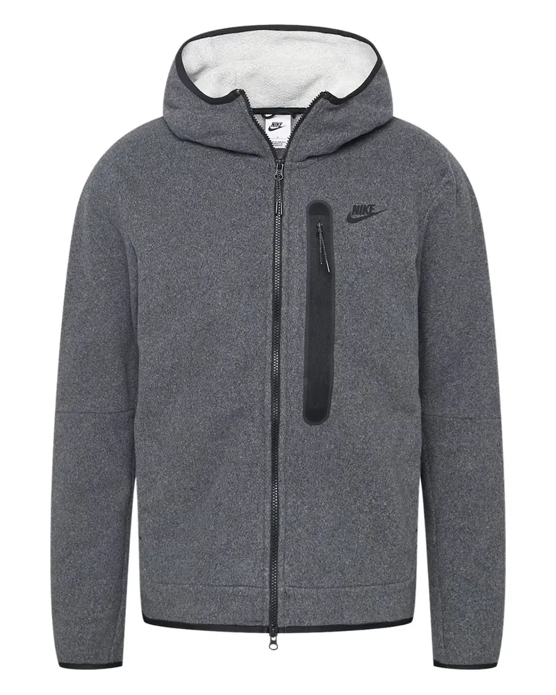 Nike Winterized "Silver" Hoodie mit Reißverschluss - Silber Silber
