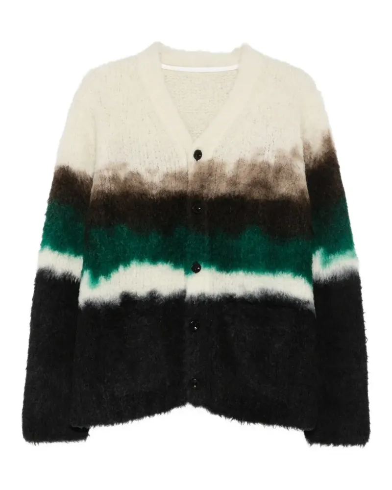 Sacai button-up cardigan - Weiß Weiß