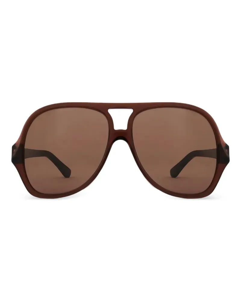 Chloé Salomé Pilotenbrille - Braun Braun