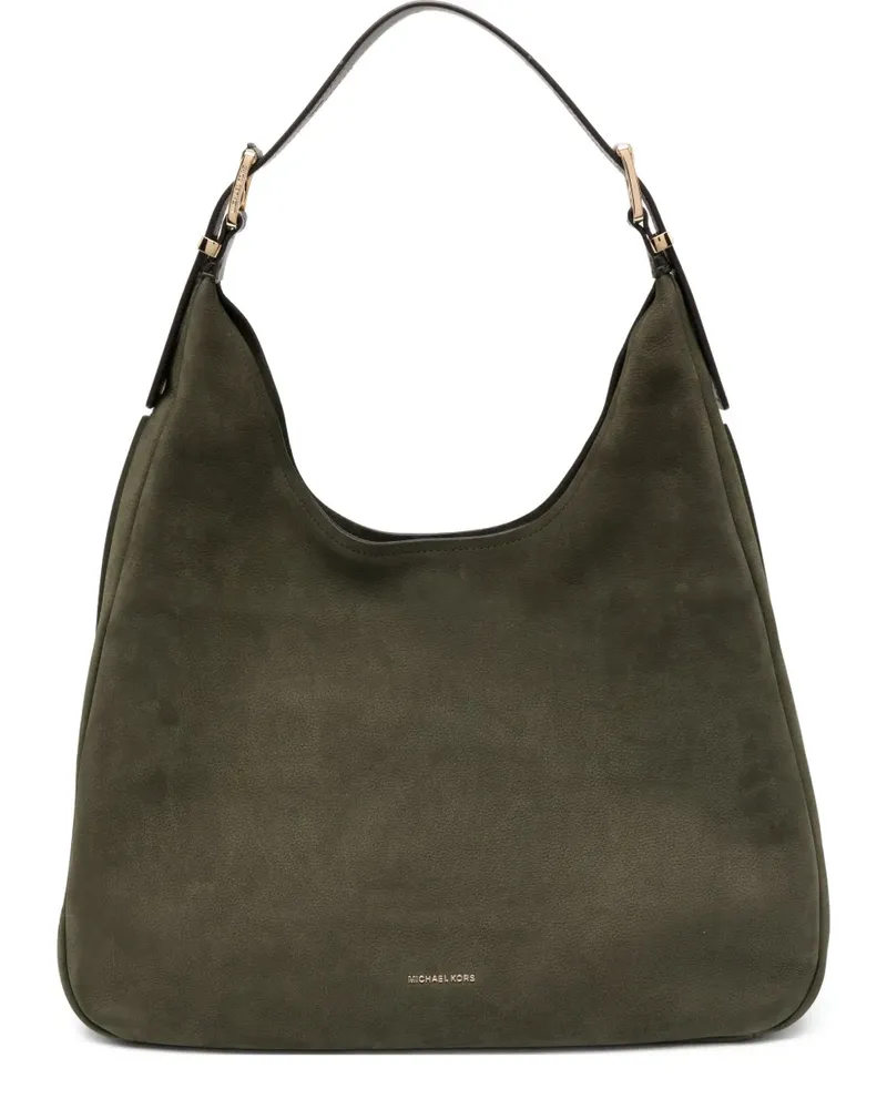 Michael Kors Große Nolita Schultertasche - Grün Grün